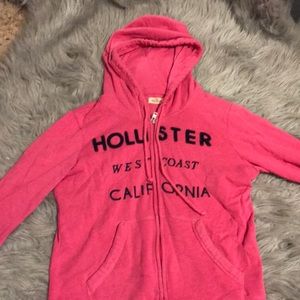Hollister pink jacket
